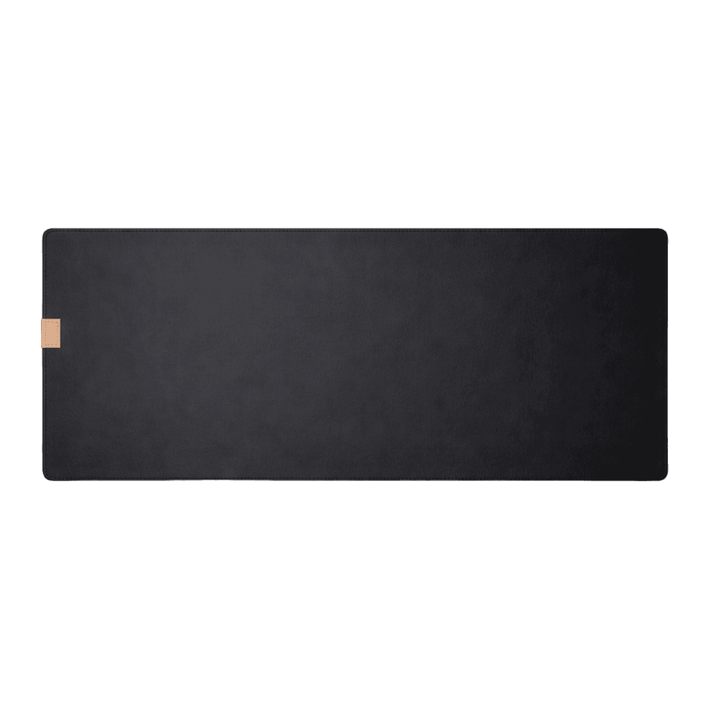 DESK PAD ECO CUERO NEGRO PREMIUM
